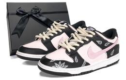 Nike: Чёрные кроссовки  Dunk