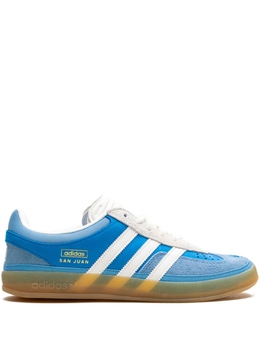 Adidas: Синие кроссовки  Gazelle Indoor