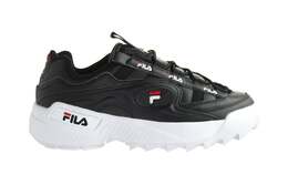 Fila: Чёрные кроссовки 