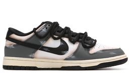 Nike: Чёрные кроссовки  Dunk