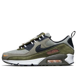 Nike: Зелёные кроссовки  Air Max 90 SE