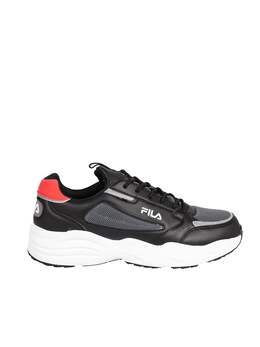 Fila: Чёрные кроссовки 