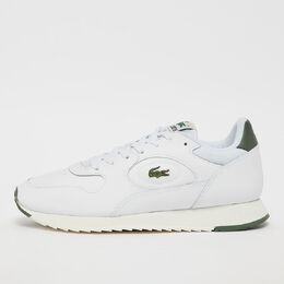 Lacoste: Белые кроссовки 