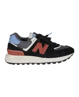 New Balance: Чёрные кроссовки  574