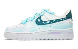 Nike: Голубые кроссовки  Air Force 1