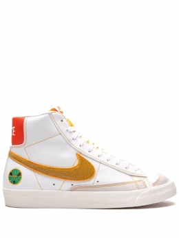 Nike: Белые кеды  Blazer Mid 77 Vintage