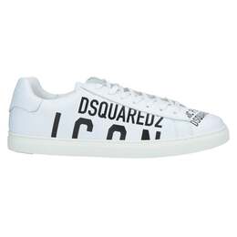 Dsquared2: Белые кроссовки  Icon