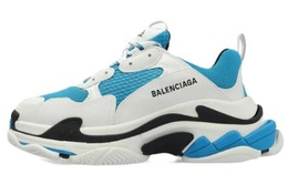 Balenciaga: Белые кроссовки  Triple S