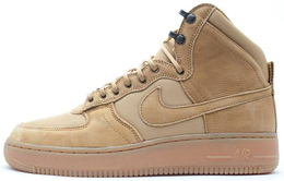 Nike: Золотые кроссовки  Air Force 1 High