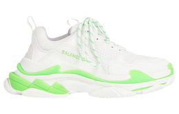 Balenciaga: Белые кроссовки  Triple S