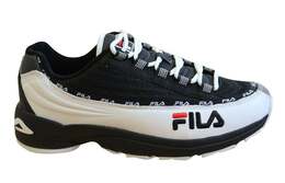 Fila: Чёрные кроссовки 