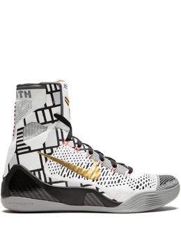 Nike: Белые кроссовки  Kobe 9 Elite