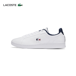 Lacoste: Белые кроссовки 