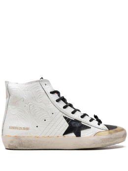 Golden Goose: Золотые кроссовки  Francy Penstar