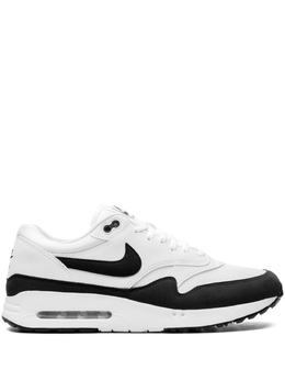 Nike: Чёрные кроссовки  Air Max 1