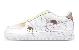 Nike: Белые кроссовки  Air Force 1