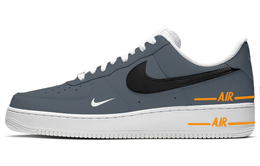 Nike: Чёрные кроссовки  Air Force 1