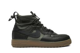 Nike: Зелёные кроссовки  Air Force 1 High