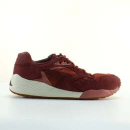 PUMA: Бордовые кроссовки  Trinomic