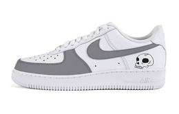 Nike: Серые кроссовки  Air Force 1