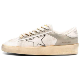 Golden Goose: Белые кроссовки  Stardan