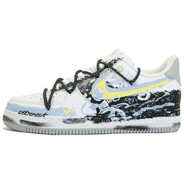 Nike: Голубые кроссовки  Air Force 1