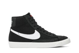 Nike: Чёрные кроссовки  Blazer Mid