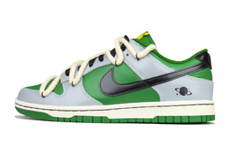 Nike: Чёрные кроссовки  Dunk