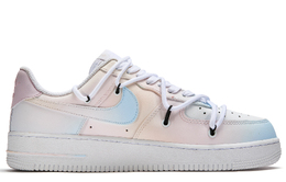 Nike: Розовые кроссовки  Air Force 1