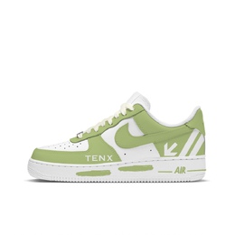 Nike: Зелёные кроссовки  Air Force 1