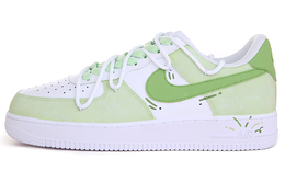 Nike: Зелёные кроссовки  Air Force 1