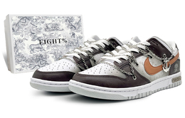 Nike: Белые кроссовки  Dunk