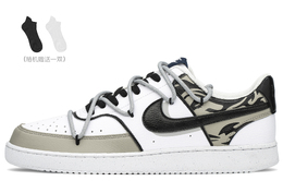 Nike: Белые кроссовки  Court Vision