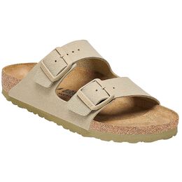 Birkenstock: Бежевые сандалии  Arizona Birko Flor