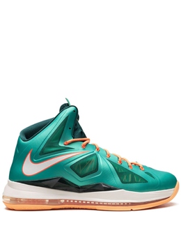 Nike: Синие кроссовки  Lebron 10