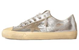 Golden Goose: Серебристые кроссовки  V-Star