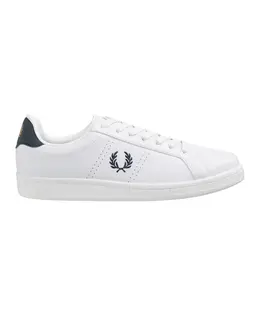 Fred Perry: Белые кроссовки 