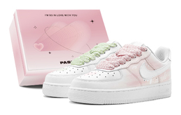 Nike: Зелёные кроссовки  Air Force 1