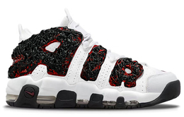 Nike: Чёрные кроссовки  Air More Uptempo