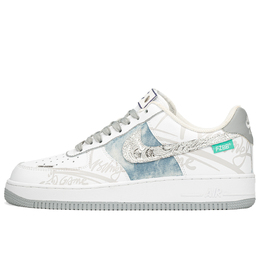 Nike: Серые кроссовки  Air Force 1