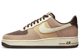 Nike: Коричневые кроссовки  Air Force 1