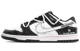 Nike: Чёрные кроссовки  Dunk