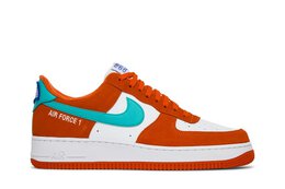 Nike: Оранжевые кроссовки  Air Force 1