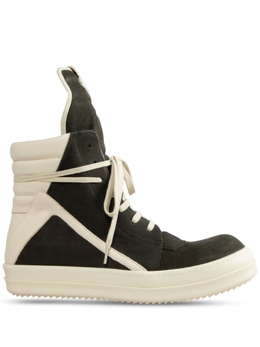 Rick Owens: Зелёные кроссовки  Geobasket