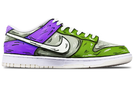 Nike: Серые кроссовки  Dunk