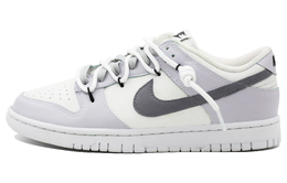 Nike: Серые кроссовки  Dunk