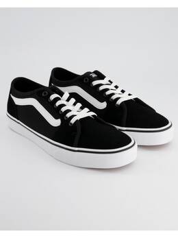 Vans: Чёрные кроссовки 