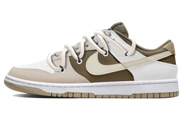 Nike: Коричневые кроссовки  Dunk