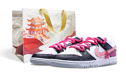 Nike: Розовые кроссовки  Dunk