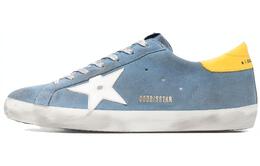 Golden Goose: Синие кроссовки  Super Star